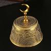 Premium Arabic Style Metal Fruit Tray Durable Alloy Construction Decorative Middle Eastern Bowl For Entertaining Guests