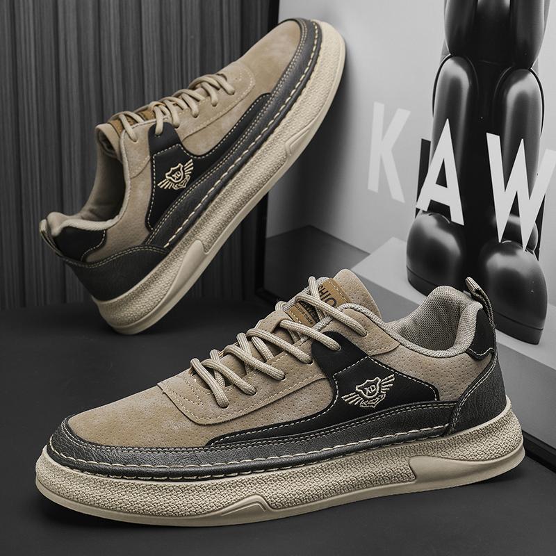 

Нове чоловіче модне повсякденне взуття Кросівки Дихаюче спортивне взуття 44 дубильна кора