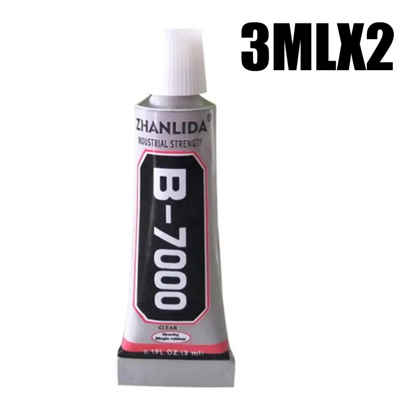 3ML B-7000 Glue Multi Purpose Glue Adhesive Epoxy Resin Repair Cell Phone LCD Touch Screen Fastness Transparent Repair Soft Glue