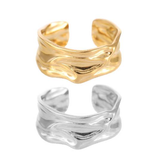 Adjustable Ring Lightweight Comfortable To Wear Anti-Oxidation Open Ring Exquisite Craftsmanship Niche Style Ring for