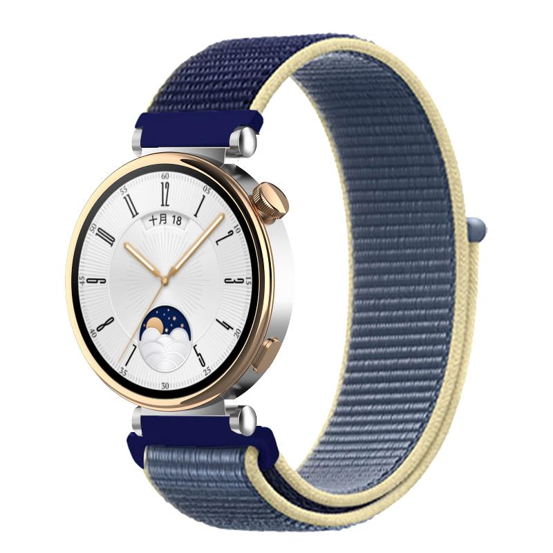 18mm 20mm 22mm Nylon Loop Strap For Huawei Watch GT5 Pro 42mm GT5/4 41mm bracelet wristband Huawei Watch GT5/4/3/2 Pro 46mm Belt