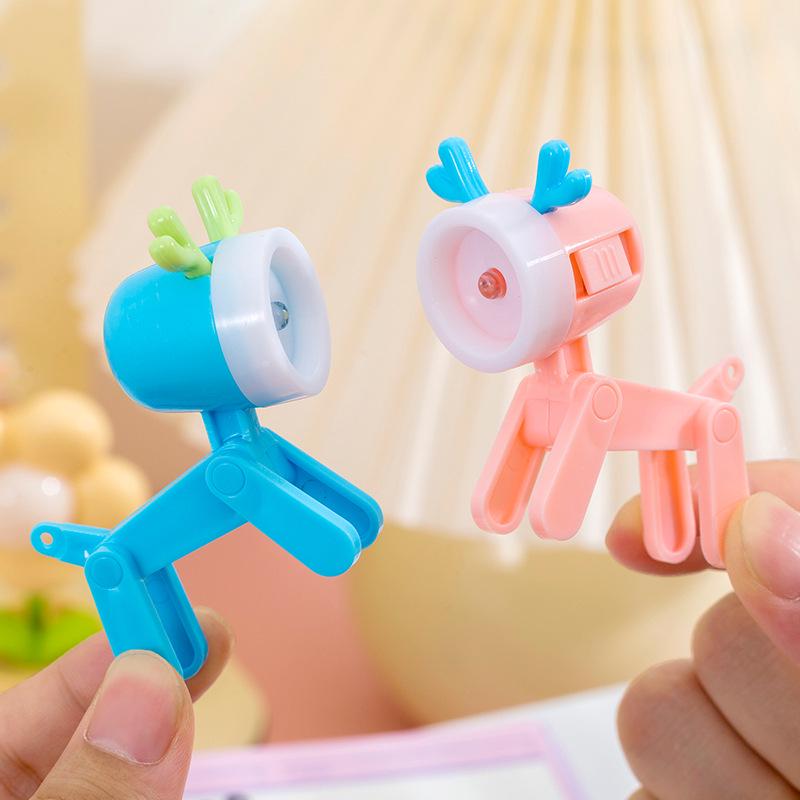Cute Fawn LED Night Light: Adorable Mini Pet Lamp for Bedside or Desktop