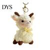 Portachiavi Peluche Ciondoli Borsa Lana Pecora Carina, Ciondolo Charm Borsa Agnello Morbido con Metallo Regalo di San Valentino per Lei Portachiavi, Mini Peluche