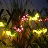 Solar Grape Vine String Lights 80 LED Grape Lamp Fruit String Lights For Curtain Garden Yard Patio Holiday Decoration Waterproof