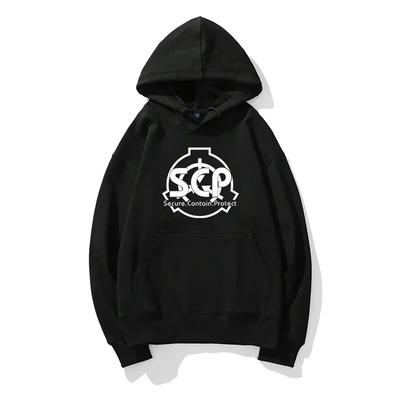 SCP Anime Solid Hoodie Fashion Langarm Sweatshirt Hochwertige Mode Unisex und Damen Hoodie Casual y2K Kapuzenpullover