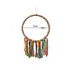 Pet Bird Parrot Toy Cotton Rope Hanging Cage Swing Rope Ring Stand Climb Toy Cockatiels Chewing Training Toy Bird Supplies
