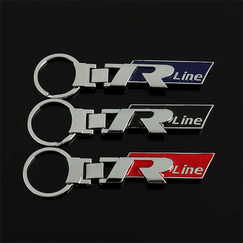VW GTI GOLF 2026 Hot Per VW VOLKSWAGEN Volkswagen Emblema Portachiavi Metallo Fibbia R Line Portachiavi Auto Per VW Golf Tiguan Jetta Tran VP3