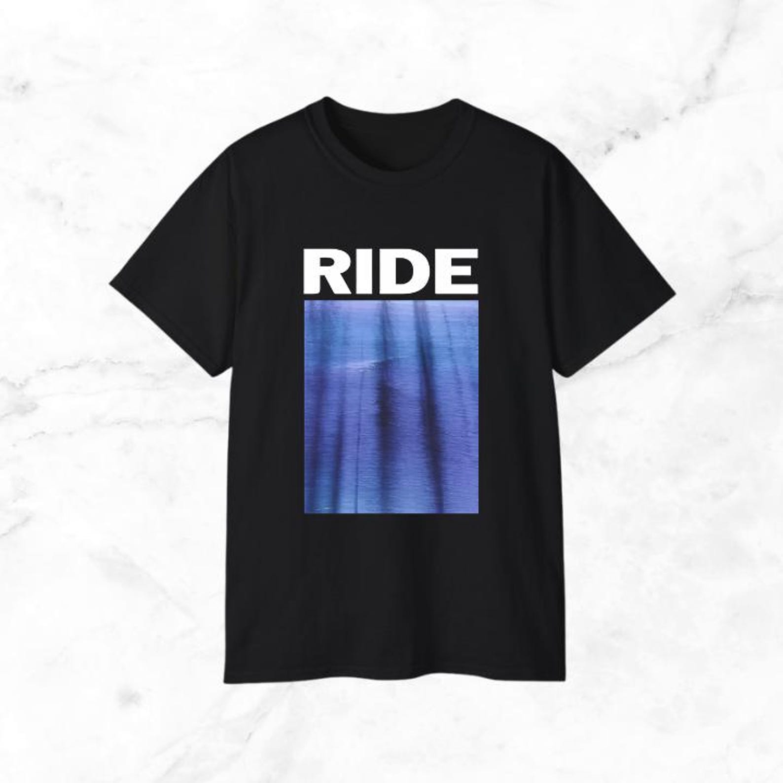 RIDE Band Nowhere T-Shirt – 90s Shoegaze Concert Tee XL