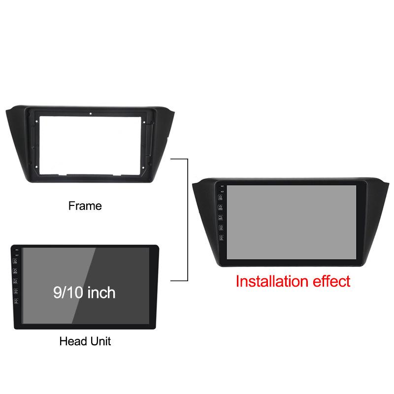 Android Navigation All-in-One System with Wiring for 15-17 Fabia, Large Screen