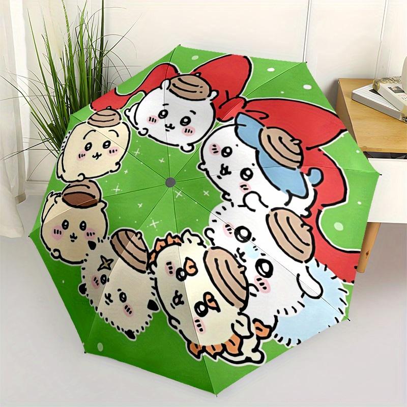 1pc Christmas wreath Automatic Umbrella Durable Iron Frame & Plastic Handle, Gift for Men & Women, Sturdy Construction,Playful Design yy250826152