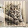 Marine Organisms Washable Dirt-Resistant Shower Curtain Shower Head Waterproof Polyester Bath Curtain For Home Decor Accessories