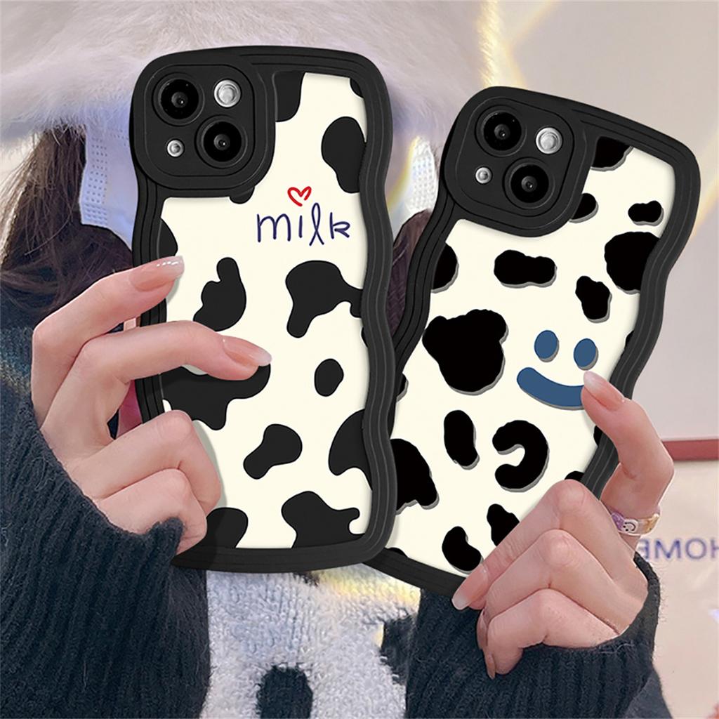 Mobile Phone Cases for iPhone 11 13 XR 15 Pro Max 12 14 Pro Max Case iPhone 16 7 Plus 8 Plus XS Max Big Wave Solid Color Cartoon Anti-drop Waterproof
