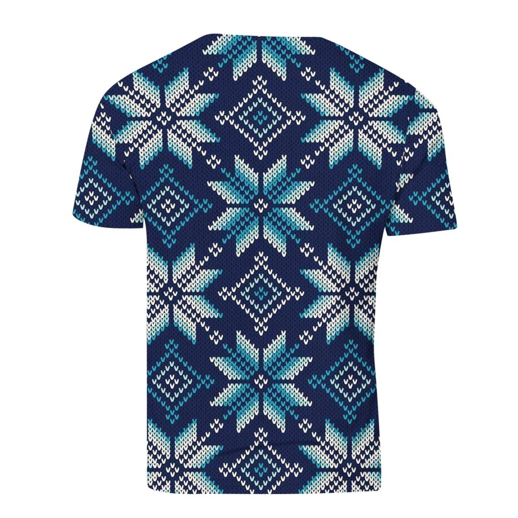 Routinfly Herren Merry Christmas Shirts Kurzarm - M Produktbild-Vorschau 4