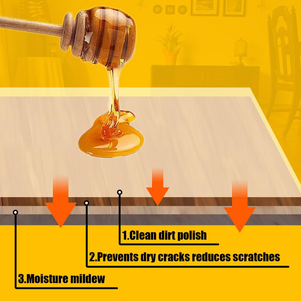 Wood Care Wax Solid Wood Furniture Polishing Seasoning Beeswax Polisher Waterproof Furniture Care Maintenance Beeswax
