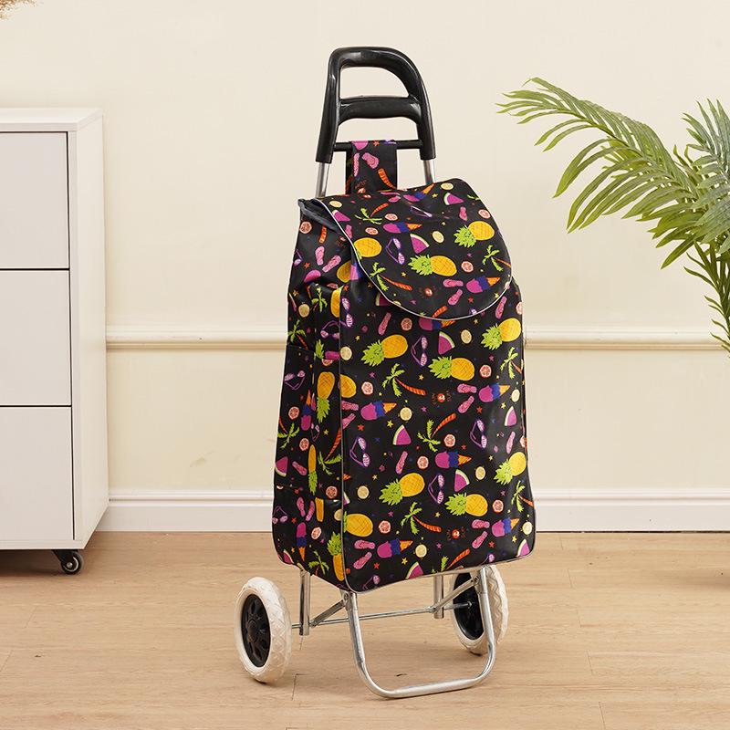 Folding Stair-Climbing Cart for Groceries and Seniors
