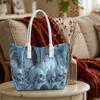 Gothic Skull Shoulder Bag Stylish Large Capacity Casual Tote for Daily Use