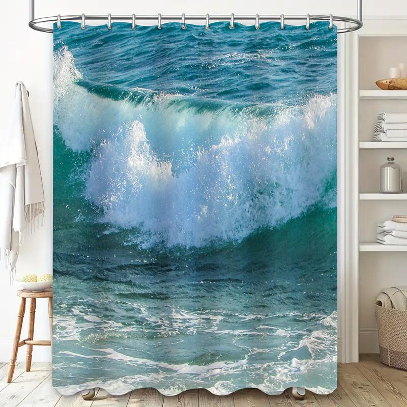 Rustic Cow Shower Curtain with Western Hat for Bathroom Decor Farmhouse Country Style Animal Print