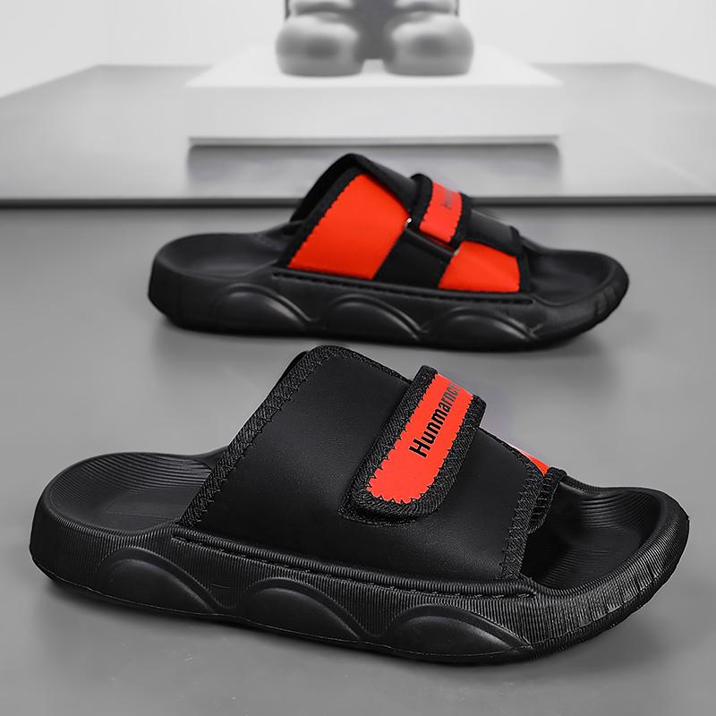Slippers for Men Men's Sandals Beach Shoes Shoes for Men Wear-resistant Ventilate Indoor and Outdoor Soft and Comfortable New