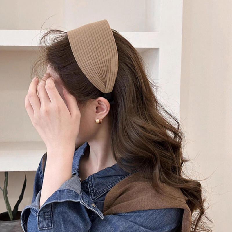 Elua Golji Bandana Wide Headband Knit Hairband