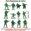 52pcs 5cm Green Military Tactical Soldier Miniatures - Army Model Figures for Collectors, Diorama Displays & Military ZSY