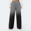Women's Fleece Wide Leg  Elastic Waist Drawstring Loose Pants Drawstring Pajama Pants Sleepwear Trousers