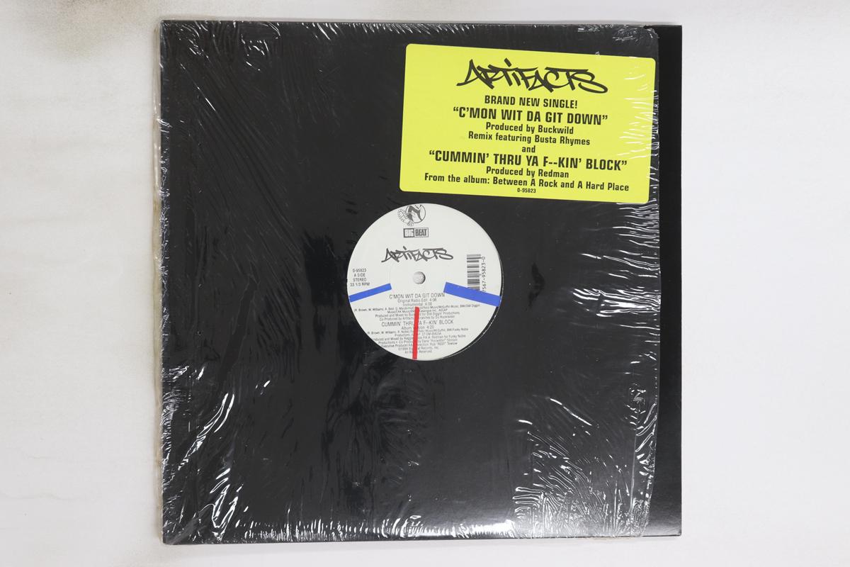 

12inch Record ARTIFACTS - C mon Wit Da Git Down 095823 Big Beat 1994 US Rap & Hip-Hop/R&B Used