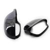 For VW Golf MK5 GTI Jetta 5 (Glossy Black ) carbon fiber Passat B6 B5.5 Side Wing Mirror Covers Caps Sharan Golf Plus EOS