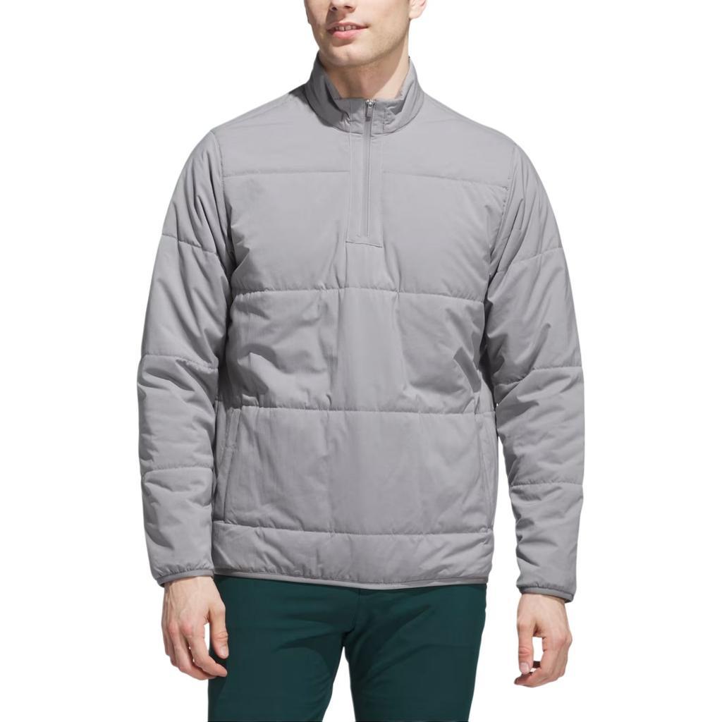 Adidas Solid Color Casual Stand Collar Golf Jacket Unisex Jackets KA7947