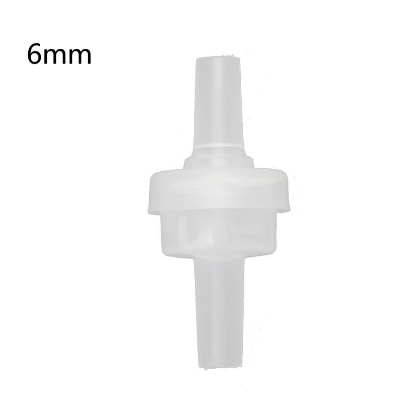 Plastic One-Way Non-Return Water Inline Fluids Check Valves for Fuel Gas Liquid 3mm/4mm / 5mm/6mm / 8mm / 10mm/ 12mm