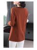 Women's Mid-Length Rhinestone Long-Sleeve T-Shirt: 4 Colors, 7 Sizes