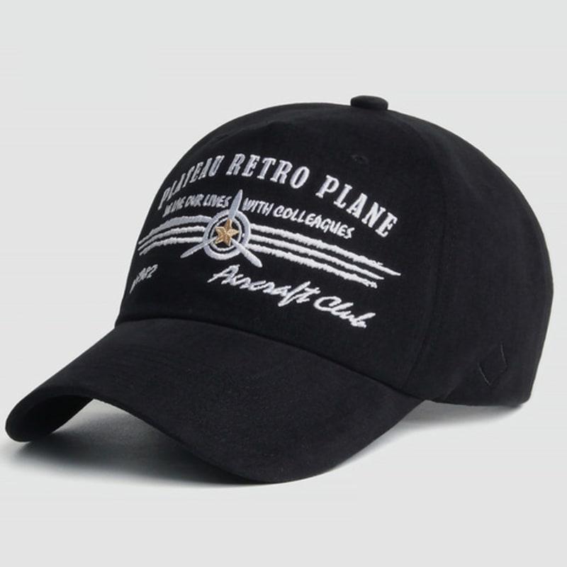 

PLATEAU Peach Fabric Ball Cap PLATEAU RP CAP BLACK XL