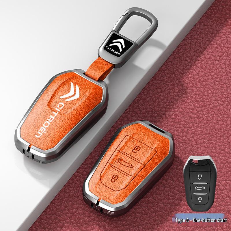 Car Key Cover & Buckle for Citroen C3XR, C4L, Tianyi, C5, C4 Sega, Elysee, C6 Models