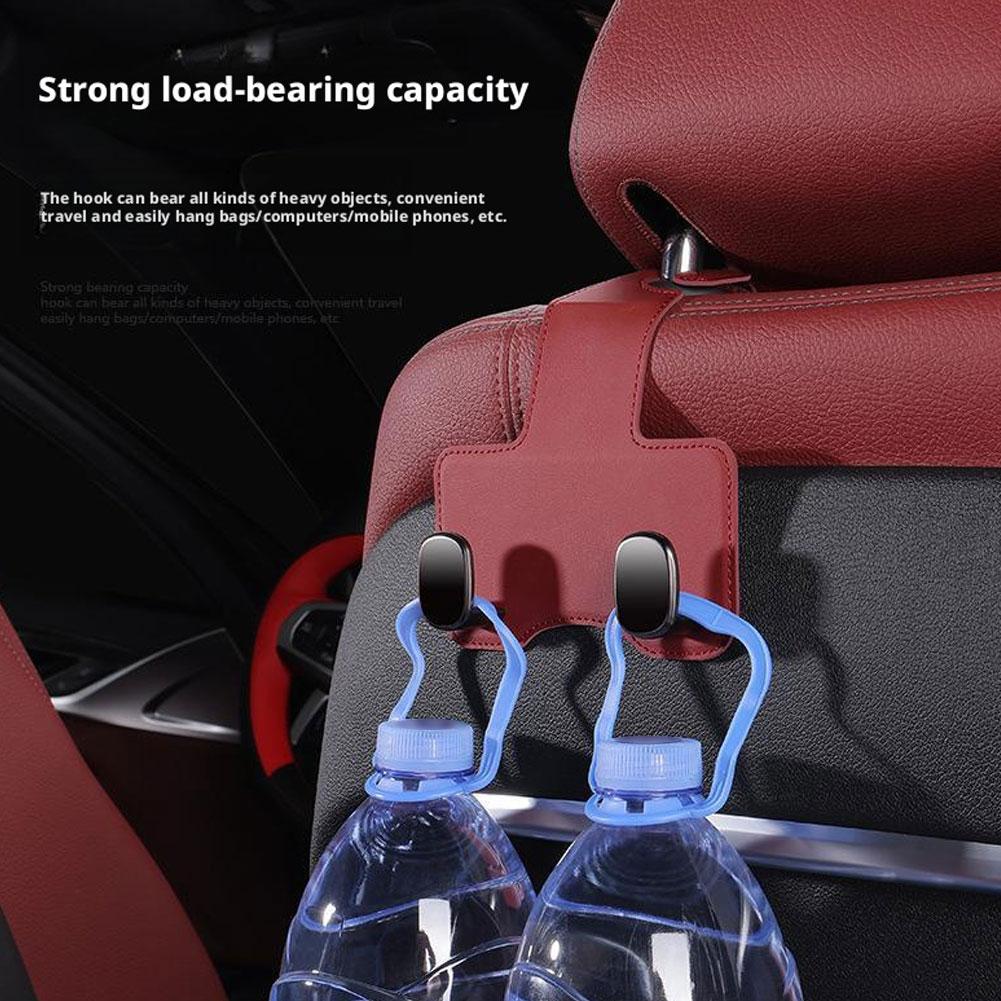 Car Seat Back Hook Organizer Multifunctional Hidden Hook Back Car Storage Seat M5K2