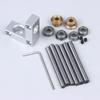 4/5Mm Mini Right Angle Rotator Small 90 Degree 1:1 Gearbox Bevel Gear Commutator Model Transmission Case