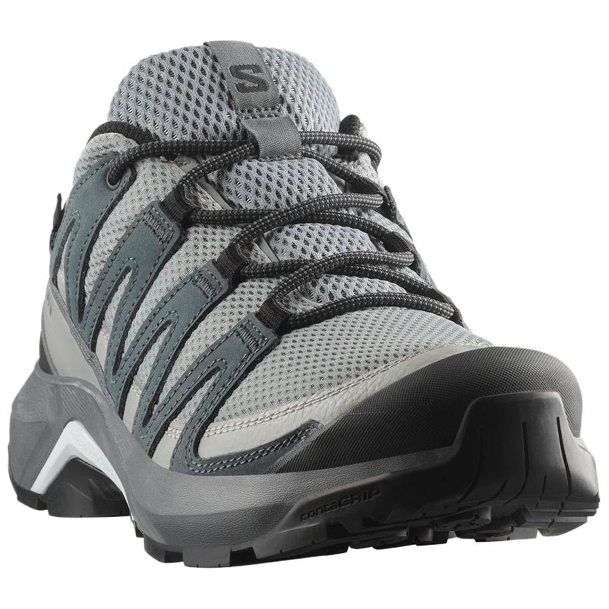 SALOMON X Adventure Abrasion Resistant Low top Mountaineering Shoes Women's Gray 478133