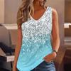 Canottiere Geometriche Stampate in 3D per Donna Allenamento Yoga Palestra Magliette Sportive Estive Stampate Taglie Forti Canotte