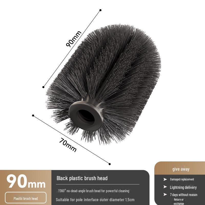 Universal Silicone Toilet Brush for Efficient Bathroom Cleaning