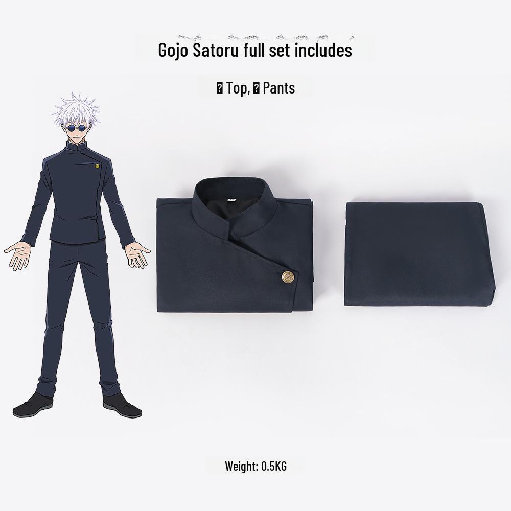 

Летний косплей костюм Fushiguro Jiner и Gojo Satoru — школьная форма, вдохновленная Jie Kugisaki & Wild Rose M