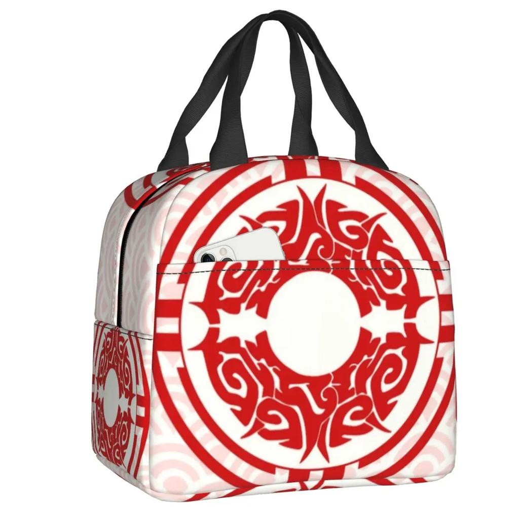 The Untamed WangXian Bunny Insulated Lunch Bags for Women Mo Dao Zu Shi Resuable Cooler Thermal Bento Box Outdoor Camping Travel