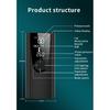 Tire Inflator Portable Air Compressor/Pump For Car Tires W/Digital Tire Pressure Gauge - Air Compressor (120 PSI) - Motorcycle, Electric Bike Pump