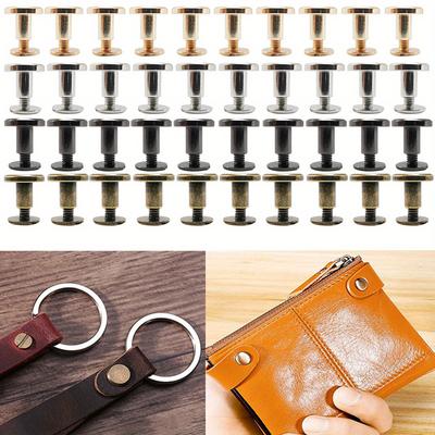 10pcs Screw Rivets Chicago Screws Garment Accessories For DIY Crafting Jewelry Accessory Making Supplies