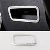 For Peugeot 3008 GT 5008 2017-2023 Car Styling Accessories Stainless Steel Interior Front Row Water Cup Holder Frame Cover Trim