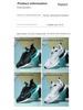 Men's Cross-Border Lightweight Dad Sneakers with Breathable Mesh & Popcorn Soles for Casual Running