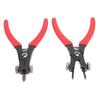 2pcs Snap Ring Pliers Set Adjustable Internal External Snap Ring Pliers for Most Vehicles Snap Ring Retaining Remover