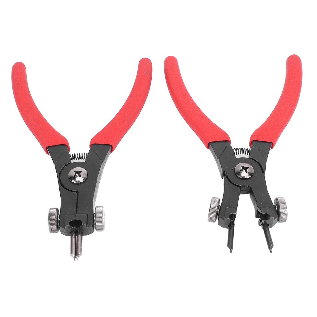 2pcs Snap Ring Pliers Set Adjustable Internal External Snap Ring Pliers for Most Vehicles Snap Ring Retaining Remover