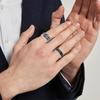 Nuevo Conjunto de Anillos Retro de Acero Inoxidable - Joyería Personalizada