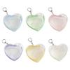 Bolsa Transparente para Exhibición de Figuras con Llavero Bolsas Portátiles Pequeñas para Guardar Muñecas Estuche Portátil con Llavero Regalo para Mujeres