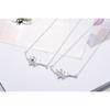Hot Fashion 925 Sterling Silver Pink Zircon Cherry Blossoms Flower Necklace+Earrings+Bracelet+Ring Jewelry Sets for Women Girl