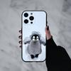 Animal P-Pingu Penguin  Phone Case For iPhone 17pro,16,15,14,13,12,11 Plus,Pro Max,XS,Soft Silicone Black Cover