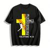 Philippians 4:13 Softball Christian Graphic Tee Shirt Pure Cotton T-shirt
